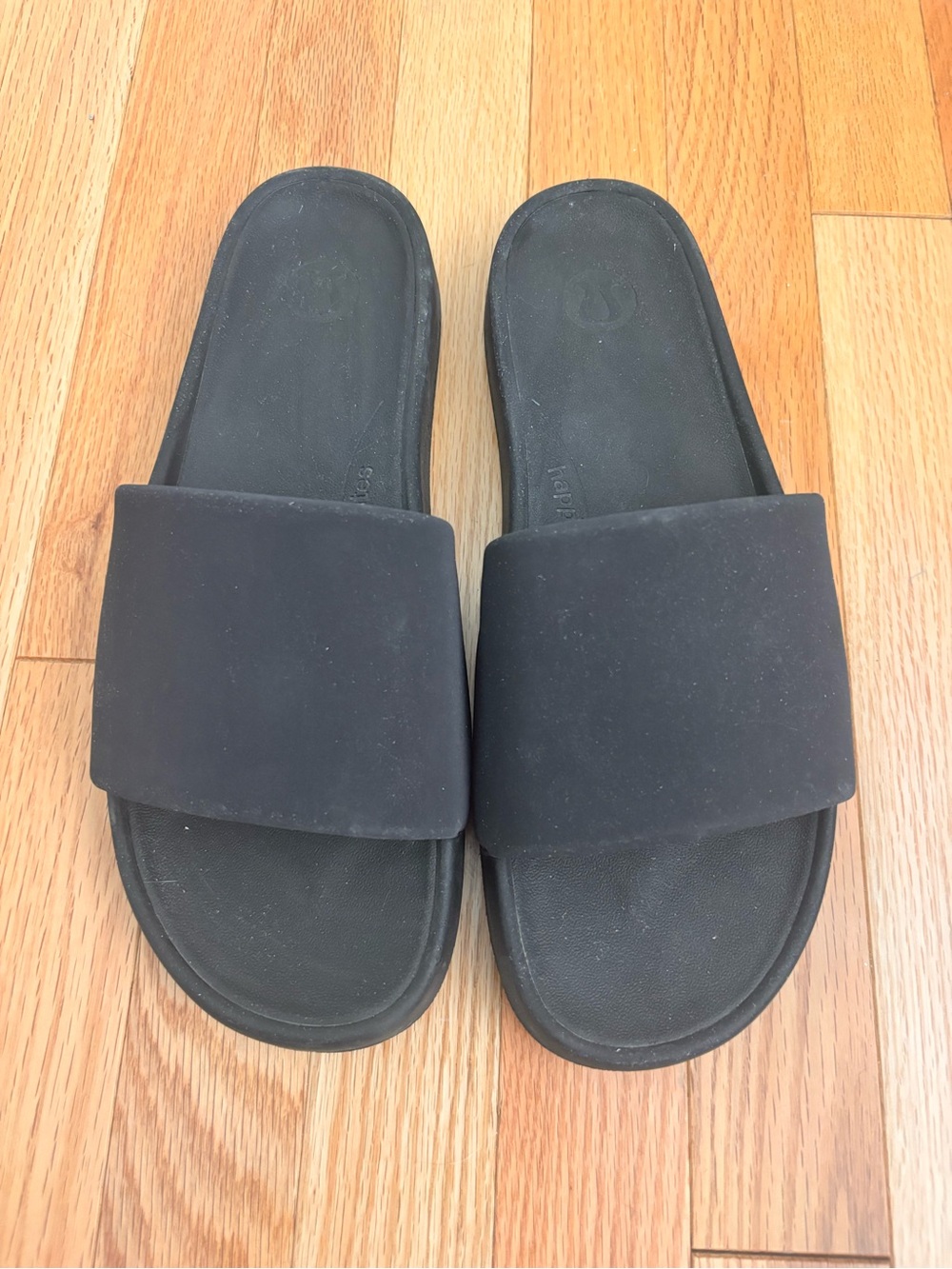 Men’s Lululemon Black Slide Sandals